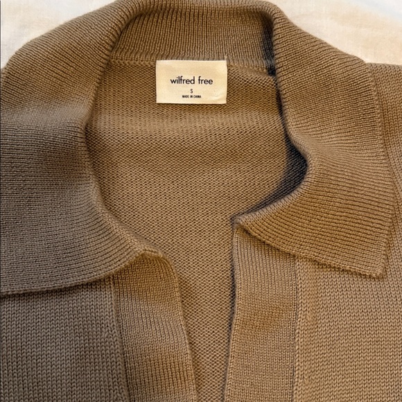 Clara Merino Wool Polo Sweater NWOT - Never Worn - Picture 6 of 7